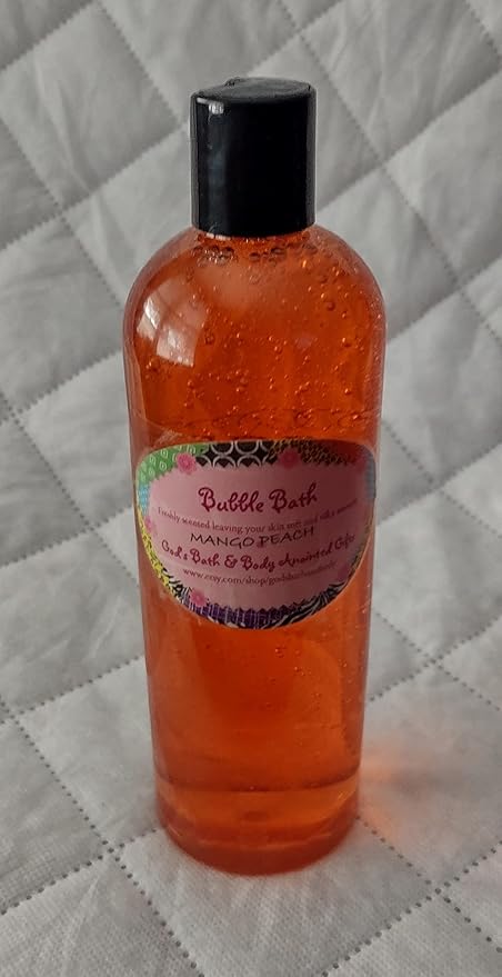 Mango Peach Moisturizing Bubble Bath 16oz Medium