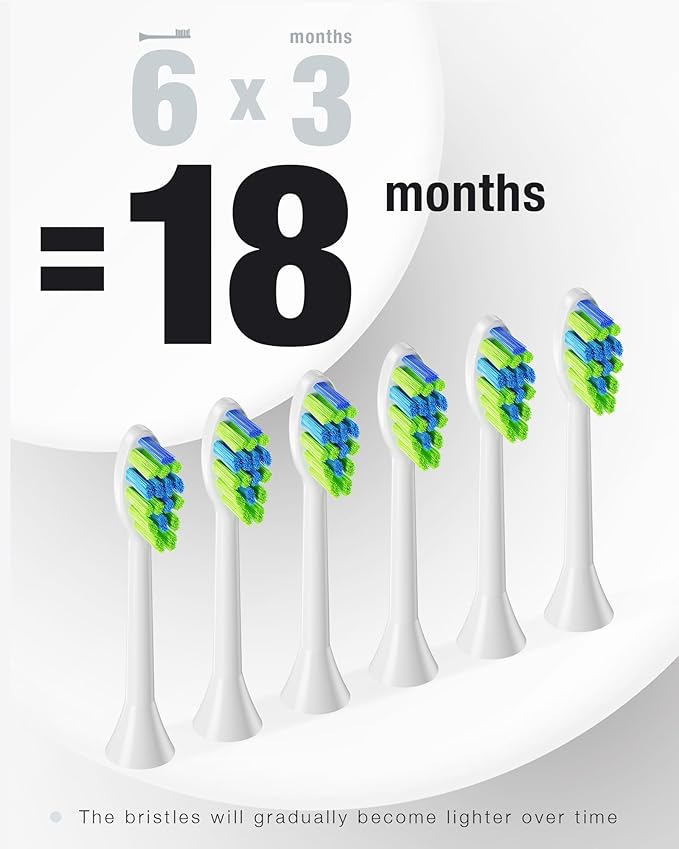 7AM2M Sonic Electric Toothbrush with 6 Brush Heads for Adults&ampKids One Charge for 120 Days Wireless Fast Charge 5 Modes 40000VPM Powered Toothbrush 2 Minutes Built in Smart Timer -Pink