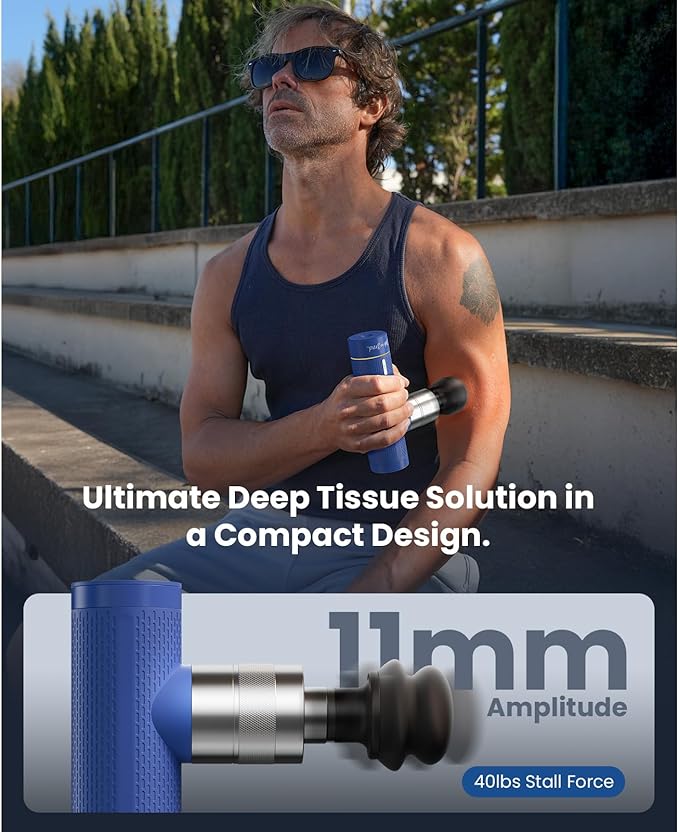 BOB AND BRAD X6 Pro Massage Gun and A7 Pro Massage Gun with Heat and Cold Therapy