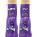 Caress Body Wash Black Orchid &amp Patchouli Oil To Relax and Recharge Relaxing Fragrant Body Soap 20 fl oz (Pack of 2)