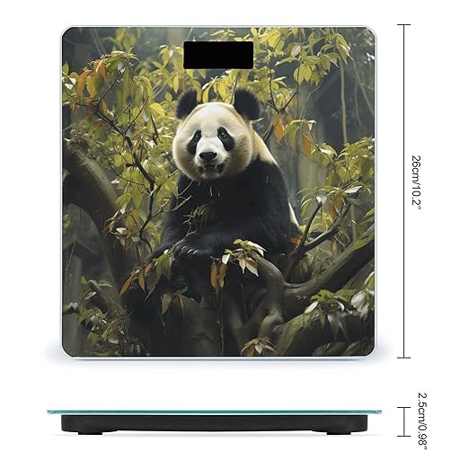 Panda Tree Scale for Body Weight Digital Bathroom Scale Accurate Smart Weight Scales with Large Display Weighing Machine High Precision Scales