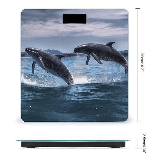 Jumping Whales Scale for Body Weight Digital Bathroom Scale Accurate Smart Weight Scales with Large Display Weighing Machine High Precision Scales