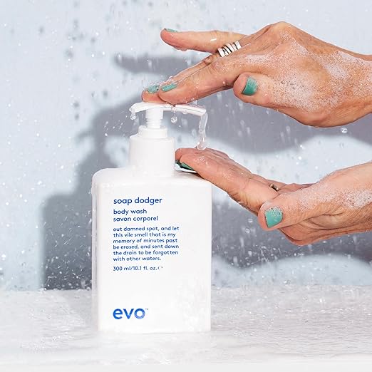 EVO Soap Dodger Paraben-Free Body Wash for All Skin Types Men &amp Women - Cleanses Moisturizes &amp Soothes - 10.1 fl oz