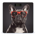 French Bulldog Weight Scale for Body Weight Digital Bathroom Scale High Capacity Accurate Digital Weighing Scales and Easy-to-Read on Backlit LCD Display Scales