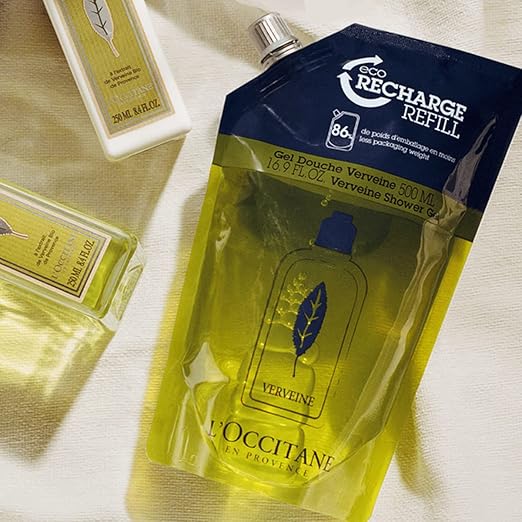 L'OCCITANE Bath &amp Shower Gel Daily Foaming Body Wash Gently Cleanses Moisturizes &amp Refreshes Skin Eco-Friendly Options All Skin Types Vegan