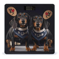 I Love My Dog Dachshunds Scale for Body Weight Accurate Digital Bathroom Scale Toughened Glass High Precision Scales Smart Weight Scales with Large LCD Backlight Display Weighing Machine