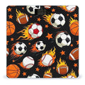 Women's Digital Bathroom Weighing Scale Automatic Switch Energy Saving Scale Smart Scale for Body Weight Fire Ball Soccer Basketball Baseball Football Sport