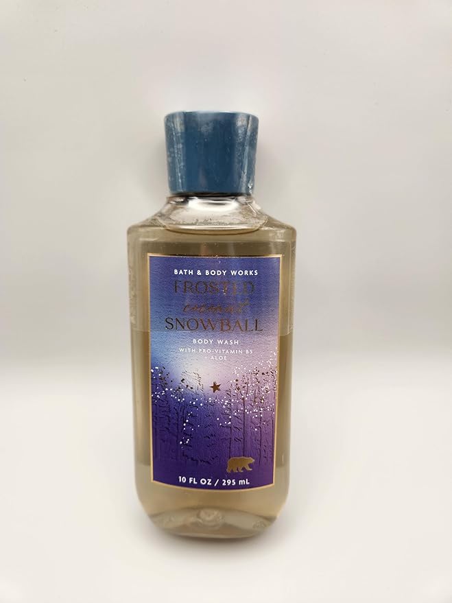 Bath and Body Frosted Coconut Snowball Body Wash - 2 Pack