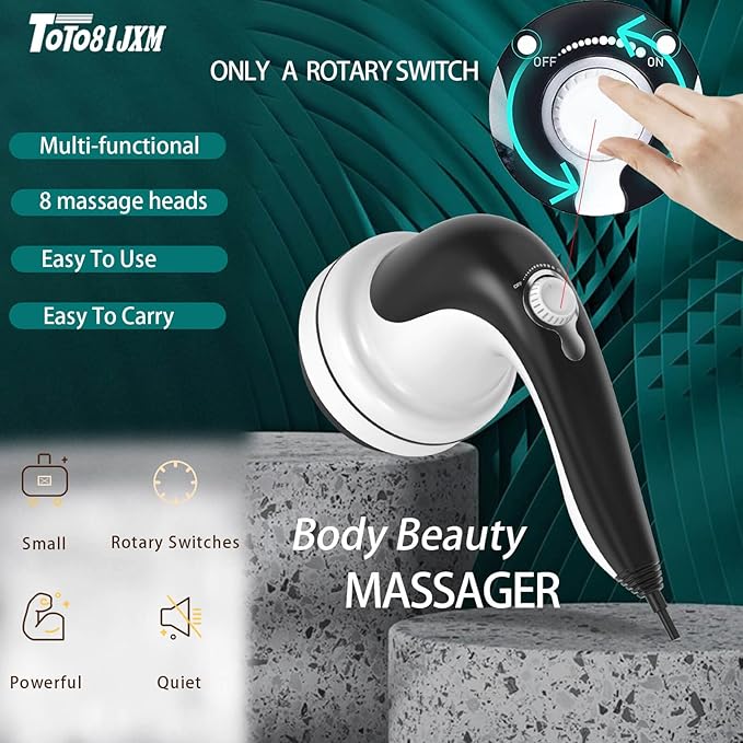 Cellulite MassagerBody Sculpting Machine for Stomach FatHandheld Cellulite Remover for Sculpt BellyThighButtVibrating Massager for Deep Tissue &amp Lymphatic DrainageSuitable for Women Man at H