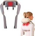 Snugger Neck and Shoulder Massager with Heat Cordless Neck Massager for Pain Relief Deep Tissue Shiatsu Neck Massager Heated Neck and Shoulder Massager Muscle Relaxation Therapy