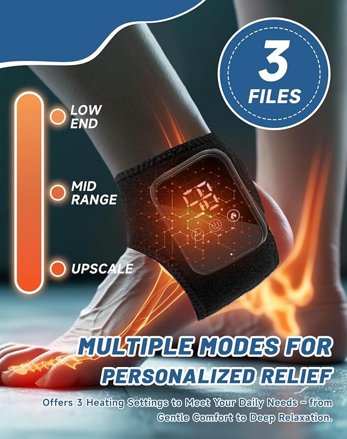 Massager Official - Triple Action Foot Relief Massager for Neuropathy Portable Feet Relieve Machine Rechargeable Relieves Fatigue Just 15 Minutes per Day (1PCS)