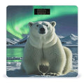 Northern Lights Polar Bear Scale for Body Weight Smart Scales Digital Bathroom Scale High Precision Weighing Scales with Large Display Weighing Machine for People