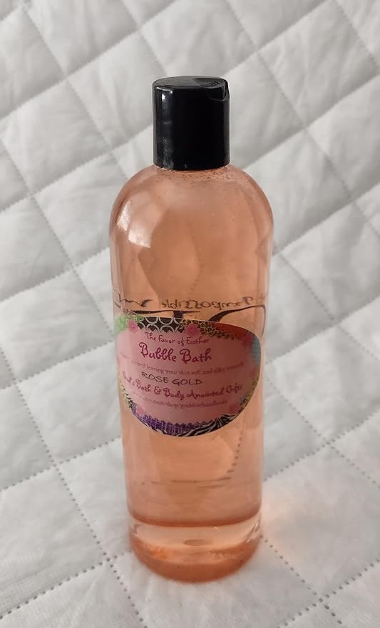 Rose Gold Moisturizing Bubble Bath 16oz Medium