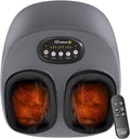 Snailax Shiatsu Foot Massager with Heat Compression Vibration Electric Foot Massager Machine for Plantar Fasciitis NeuropathyKneading Foot Warmer with Remote Control Size 13