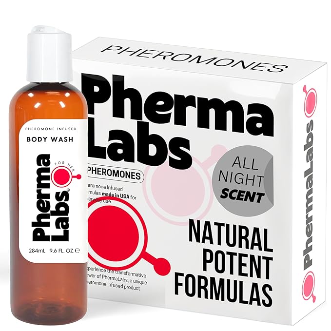 Women's Body Wash with Pheromones 9.6 Fl Oz (All Night Scent)
