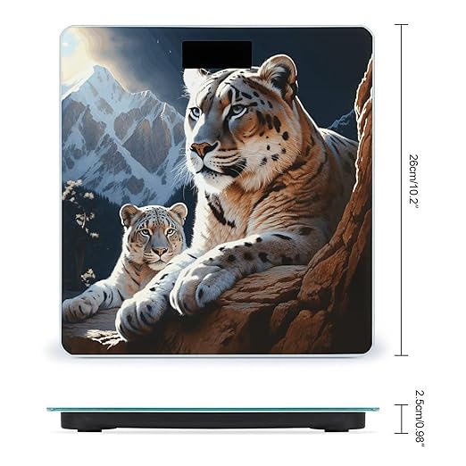 Mountain Lions Scale for Body Weight Digital Bathroom Scale Accurate Smart Weight Scales with Large Display Weighing Machine High Precision Scales