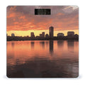 Boston Charles River City Skyline Sunset Bathroom ScaleHighly Accurate Digital Weighing Machine for People Bright LED Display Weight Scale for The Aldult Home Use