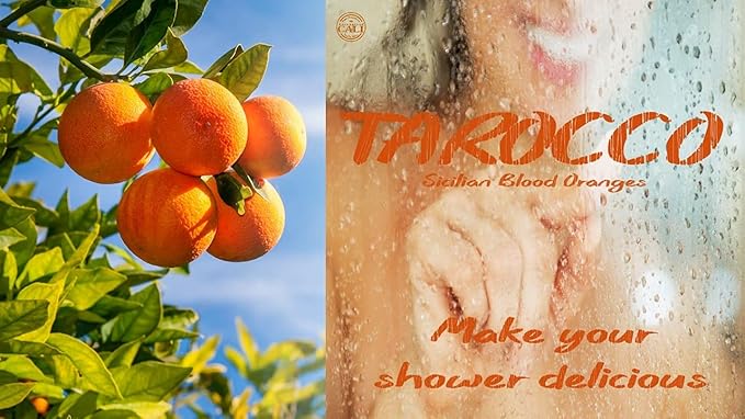 Tarocco Cleansing Body Wash 253ml / 8.6 fl oz x 2 with Sicilian Blood Oranges by Baronessa Cali