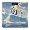 Penguins On The Iceberg Scale for Body Weight Accurate Digital Bathroom Scale Toughened Glass High Precision Scales Smart Weight Scales with Large LCD Backlight Display Weighing Machine