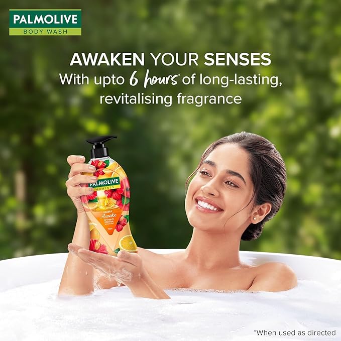 Pa..lmolive Moments Range Mindful Awake Body Wash 750ml Shower Gel