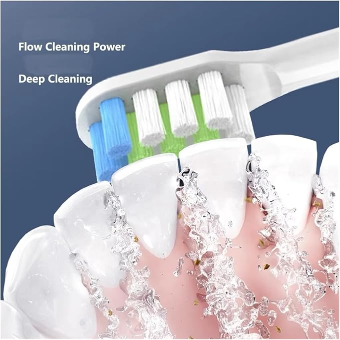 Compatible for nx8000 Replacement Toothbrush Heads Soft Bristle Nozzles 12pcs