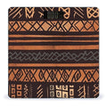 Digital Bathroom Scale for Body Weight Scale with Bright LCD Display High Accuracy Step-On Technology Auto On/Off African Mud Cloth Tribal Digital Scales 400 Lbs /180kg