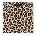 Women's Smart Scale for Body Weight Digital Bathroom Weighing Scale Automatic Switch Energy Saving Scale Compatible with Leopard Prints Printed