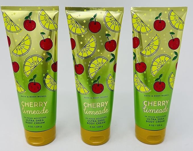 3 Cherry Limeade Ultimate Hydration bath Body Cream 8oz