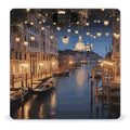 Beautiful Venice at Night Digital Bathroom Scale for Body Weight with High Precision Digital Weighing Scale with BMI Clear LCD Display and Step-On Measures Weight Up to 180kg
