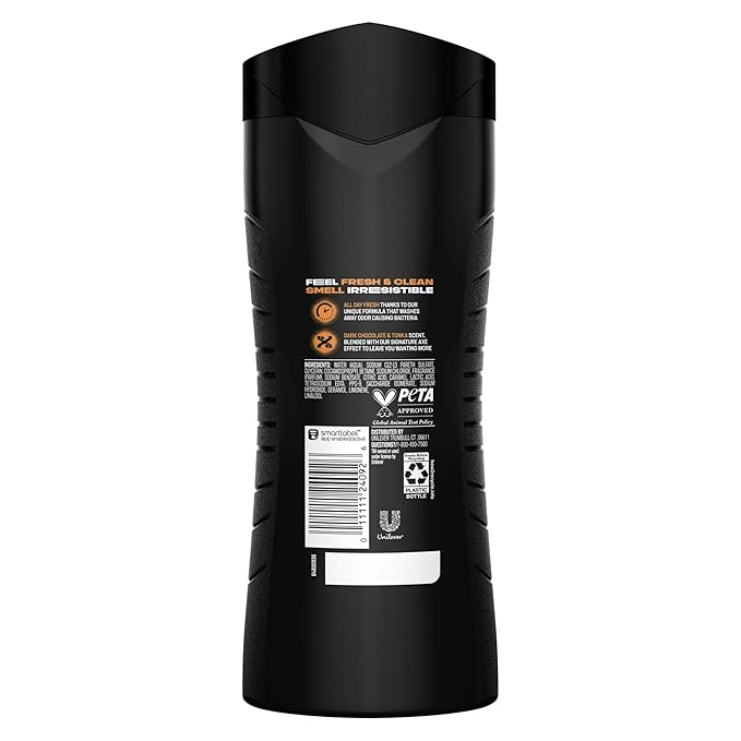 Axe Shower Gel Dark Temptation 16 oz (Pack of 12)