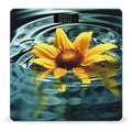 Sunflower in Water Bathroom Scale for Body Weight Bathroom Weighing Scale with Backlit LCD Display Highly Accurate Measures Weight Up to 180kg