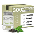 Terra Pure Green Tea Body Wash 1.2 oz. In Jam Jar With Organic Honey And Aloe Vera (Case of 300)