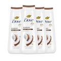 Dove Body Wash Restoring Coconut &amp Cocoa Butter 4 Count