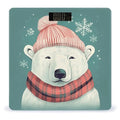 Bear Wearing Hat Smart Scale for Body Weight Accurate Bathroom Scale with LED Display Digital Weight Scales Weighing Machine High Precision Scales for Bath Home