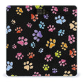 Pawful Paws Print Scale for Body Weight Anti-Slip Sturdy Tempered Glass Weighing Machine Highly Digital Accurate Bright LCD Bathroom Scale for Household Gift