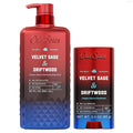 Old Spice The Spice Alchemist Collection Body Wash + Aluminum Free Deodorant Bundle for Men Velvet Sage + Drift Wood Scent 24/7 Cologne Infused Scent No Trade Off Formula 20 oz &amp 3 oz (Pack of