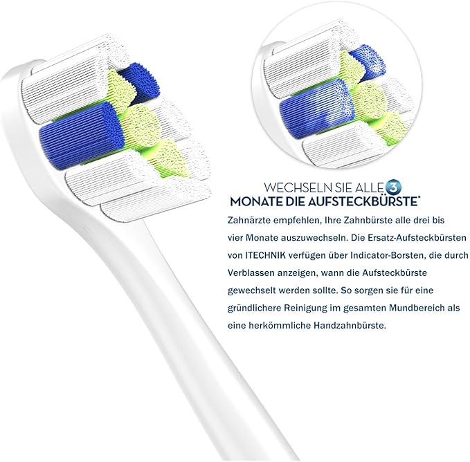 4/8pcs Replacement Toothbrush HeadsSonic Care Heads Brush Compatible for Sonicare Handle(4pcs)