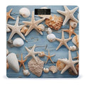 Shell Starfish Pattern Smart Scale for Body Weight Accurate Bathroom Scale with LED Display Digital Weight Scales Weighing Machine High Precision Scales for Bath Home