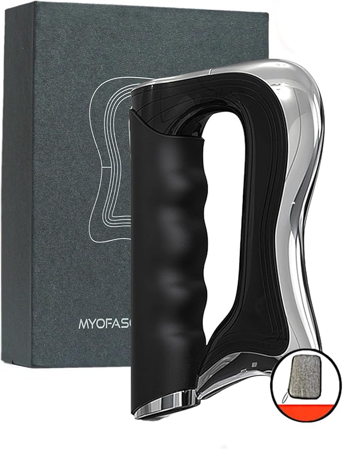 Electric Fascia Knife Multifunctional Massage Tool 2026 New v2 Pro 3 Adjustable Strength Professional Grade Vibration Muscle Scraper Tool Instant Muscle Relaxation Soreness Relief Black