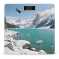 Alpine Lake View Scale for Body Weight Accurate Digital Bathroom Scale Toughened Glass High Precision Scales Smart Weight Scales with Large LCD Backlight Display Weighing Machine