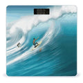 Surfing Weight Scale Large Bathroom Scales Digital Weight with Bright LED Display Non Slip Automatic Weighing Scale Fashion Weighing Machine for Body