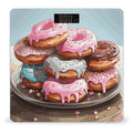 Cartoon Donuts Bathroom ScaleHighly Accurate Digital Weighing Machine for People Bright LED Display Weight Scale for The Aldult Home Use