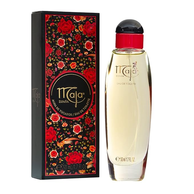 Maja Cologne Oriental Fragrance 1.7 Oz Bath and Shower Gel Body Wash 13.5 Oz Bundle