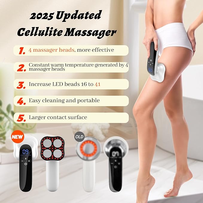 Body Sculpting Machine-Professional Cellulite Remover for Legs Belly Hip ArmPortable Massage Tool for Women