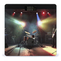 Rock Band StageScale for Body Weight with LCD High Precision Weighing Scales Fashion Sturdy Tempered Glass Weight Scales Easy-to-Read Digital Bathroom Scale for Daily 400lb