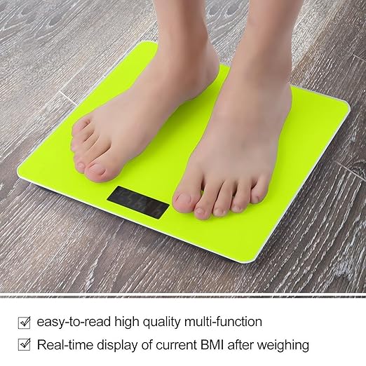 Smart Scale for Body Weight Automatic Switch Digital Bathroom Weighing Scale Fluorescent Color