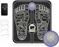 Health Expert Electronic Stimulator and Powered Muscle Stimulation for Pain Relief EMS Foot Massager