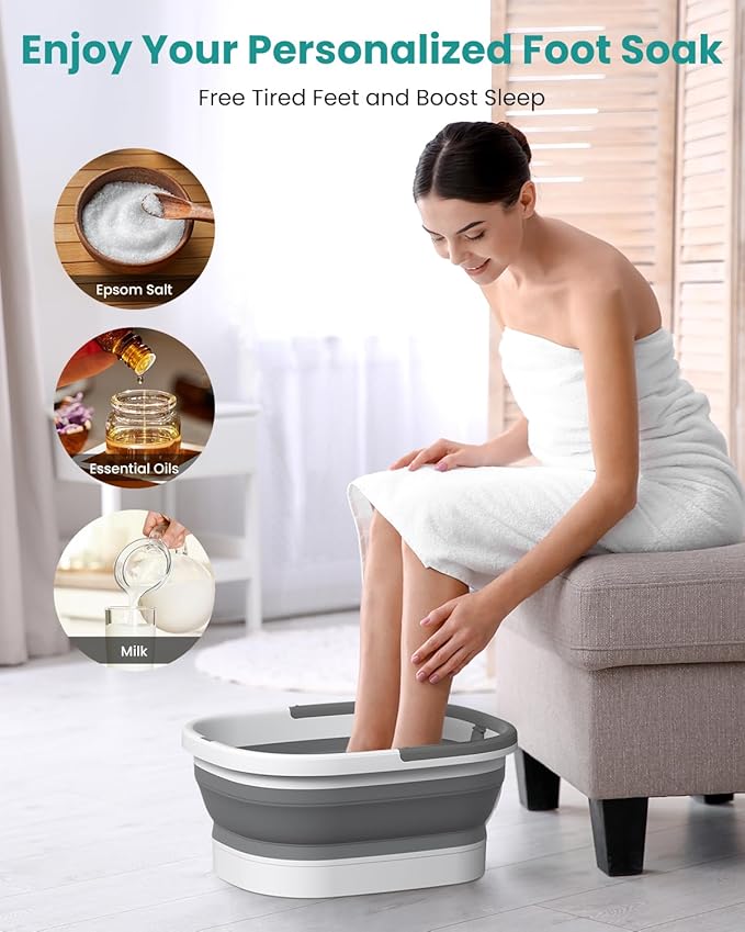 Nekteck Shiatsu Neck and Back Massager and Foot Basin