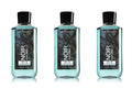 Lot of 3 Bath Body Works Noir for Men 10.0 Oz 2 in 1 Hair Body Wash