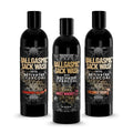 Derm Dude BallGasmic Men’s Grooming Bundle – Sweet Whiskey + Strawberry + Coconut Rush | Charcoal Body Wash for Odor Control Comfort &amp Daily Use – 3 x 8oz